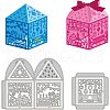 Carbon Steel Cutting Dies Stencils DIY-WH0309-1571-1
