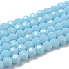 Opaque Glass Beads Stands X-EGLA-A035-P6mm-D10-1