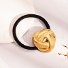 Stainless Steel Knot Stud Earrings & Hair Tie & Alligator Clips Sets for Women LZ4224-1-4