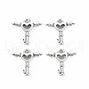 Tibetan Style Alloy Charms TIBEP-N011-022-1