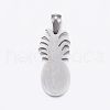 Tarnish Resistant 304 Stainless Steel Pendants STAS-K162-037P-2
