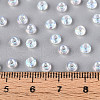6/0 Half Plated Glass Beads SEED-N008-04G-4