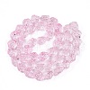 Electroplate Glass Beads Strands EGLA-N012-08I-2
