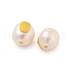 Oval Natural Freshwater Pearl Beads PEAR-K009-05G-2