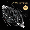 Nylon Fascinator Mesh Face Veil AJEW-WH0166-93-2
