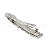 Twist Alloy with Iron Clip Hair Barrettes PHAR-G014-04P-3