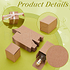 Rectangle Kraft Cardboard Box CON-WH0107-13A-4