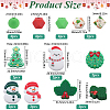 SUNNYCLUE 10 Styles Food Grade Eco-Friendly Silicone Beads SIL-SC0002-19-2