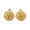 Ion Plating(IP) 304 Stainless Steel Pendants Rhinestone Settings STAS-B032-27G-2