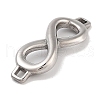 Tarnish Resistant 304 Stainless Steel Infinity Links STAS-L274-009P-01-2