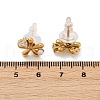 304 Stainless Steel Cubic Zirconia Stud Earrings EJEW-Z110-03G-04-5