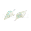 Transparent Epoxy Resin Cabochons CRES-T020-08A-3