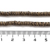 Electroplated Synthetic Non-magnetic Hematite Beads Strands G-H020-M01-17-4