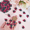 SUNNYCLUE 100Pcs Autumn Theme Resin Decoden Cabochons CRES-SC0002-96-3