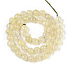 Dyed Natural White Jade Beads Strands G-T139-8mm-60-13-2