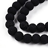 Opaque Glass Beads Strands GLAA-T032-P6mm-MD01-3