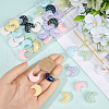 SUNNYCLUE 7 Colors Opaque Acrylic Beads MACR-SC0001-70-3