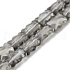 Electroplate Glass Beads Strands EGLA-L045-F-PL03-1