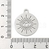 304 Stainless Steel Pendants STAS-B056-26P-05-3