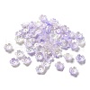 Gradient Color Acrylic Bead Caps OACR-Z028-01D-1