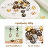 Cheriswelry 36Pcs 6 Colors Alloy Charms FIND-CW0001-19-4