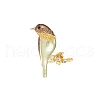 Magpie with Flower Enamel Pins PW-WGF2576-02-3