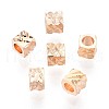 Brass Spacer Beads KK-T075-70G-1