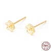 925 Sterling Silver Stud Earring Findings STER-P047-08G-3