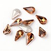 Faceted Teardrop Glass Pointed Back Rhinestone Cabochons X-RGLA-E004-10x6mm-M-2