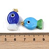 Handmade Lampwork Pendants LAMP-A007-01G-01-3
