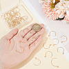 Unicraftale 50Pcs Ion Plating(IP) 304 Stainless Steel Earring Hooks STAS-UN0058-52-4