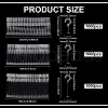 3000Pcs 3 Styles Plastic Standard Tagging Gun Fasteners AJEW-FG0004-18A-2