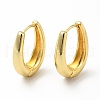 Brass Hinged Hoop Earrings for Women EJEW-A079-06G-1