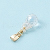 Glass Seed Beaded Pendants PALLOY-MZ00590-03-4