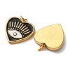 304 Stainless Steel Rhinestone Pendants STAS-U061-28G-01A-2
