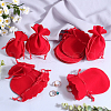 Beebeecraft 20Pcs 2 Styles Gourd Velvet Drawstring Bags TP-BBC0001-08B-4