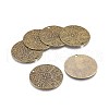 Tibetan Style Alloy Pendants TIBEP-QA2298-AB-LF-2