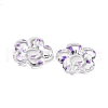 Transparent Printed Acrylic Beads OACR-H124-05A-06-2