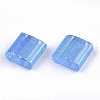 2-Hole Transparent Glass Seed Beads SEED-S023-29C-03-2