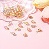 40Pcs Gradient Color Resin Pendants PALLOY-FS00029-10