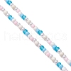 Synthetic Turquoise & Glass Seed & Plastic Beaded Adult Eyeglasses Chains AJEW-EH00397-4