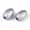 Spray Painted Schima Wood Beads WOOD-T032-30A-02-2