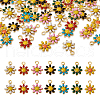 Spritewelry 42Pcs 7 Colors Brass Enamel Charms KK-SW0001-04-10