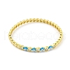 Heart Brass Pave Clear Cubic Zirconia Hinged Bangles BJEW-Z062-04A-2