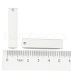 Tarnish Resistant 201 Stainless Steel Rectangle Stamping Blank Tag Pendants X-STAS-R064-15B-3