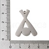 Non-Tarnish 304 Stainless Steel Pendants FIND-Z025-02P-3