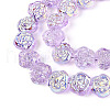 Electroplate Glass Beads EGLA-T025-02D-3
