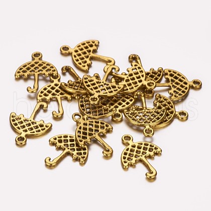 Tibetan Style Alloy Umbrella Pendants GLF1300Y-1