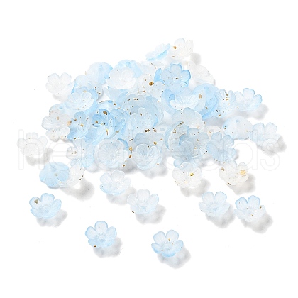 Acrylic Bead Caps OACR-Z028-03F-1