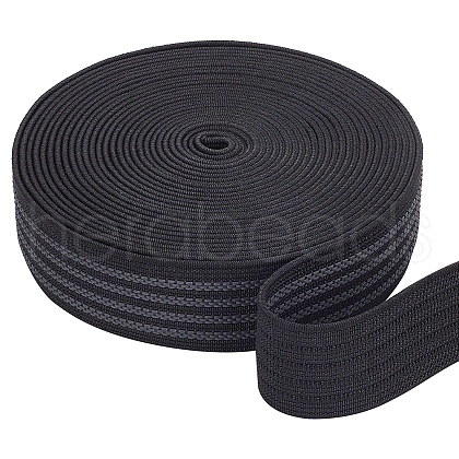  5 Yards Flat Polyester Non-Slip Elastic Wide Band OCOR-NB0001-95C-1